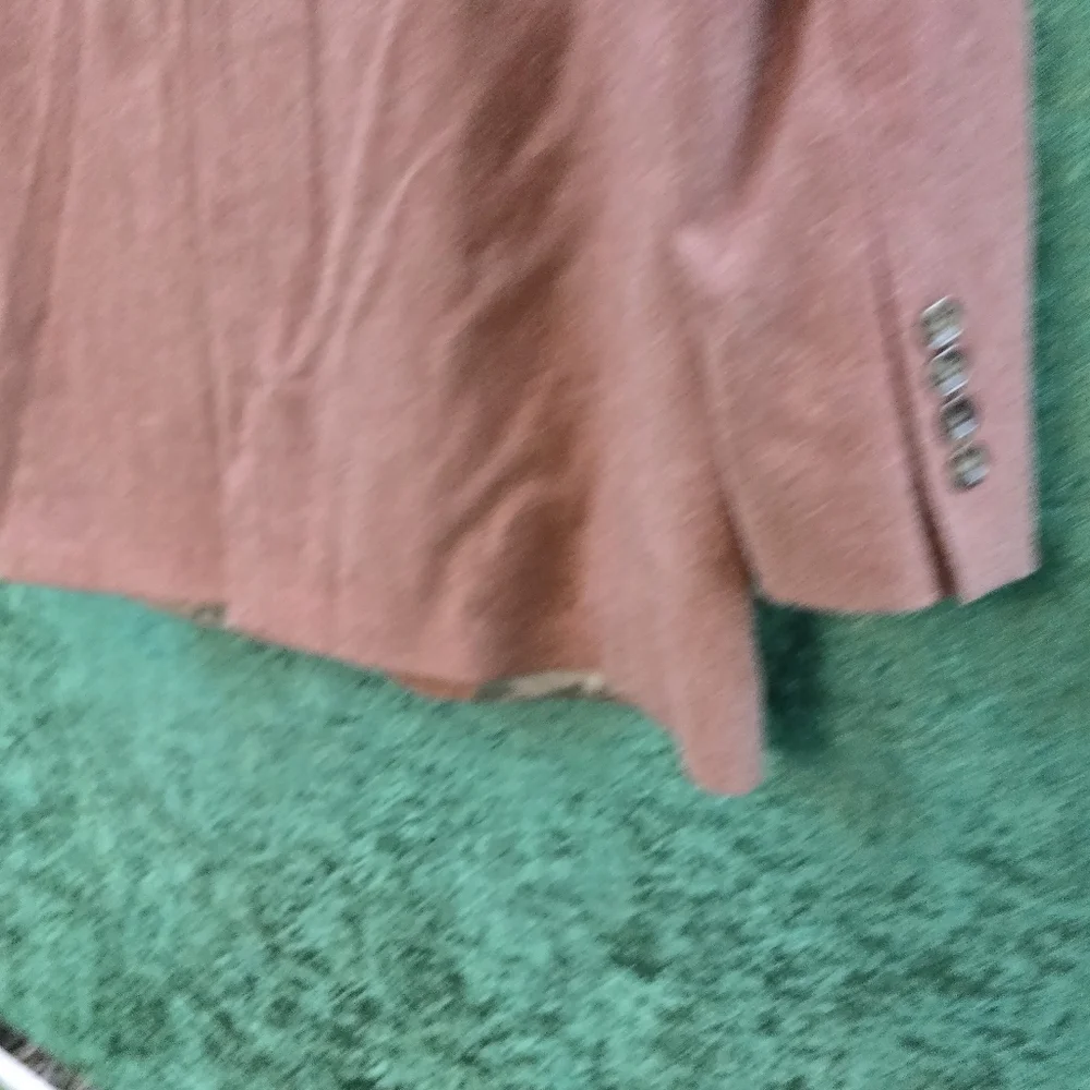 VINTAGE Oscar de la Renta Men's Blazer in Warm Salmon